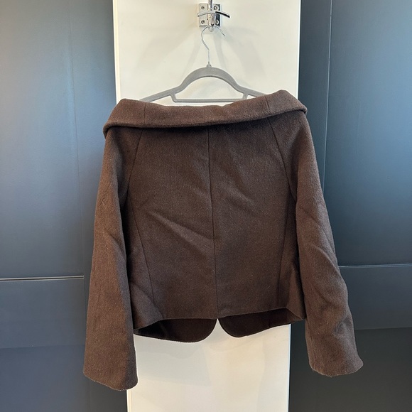 Shawl collar wool jacket SZ MED - Picture 11 of 12